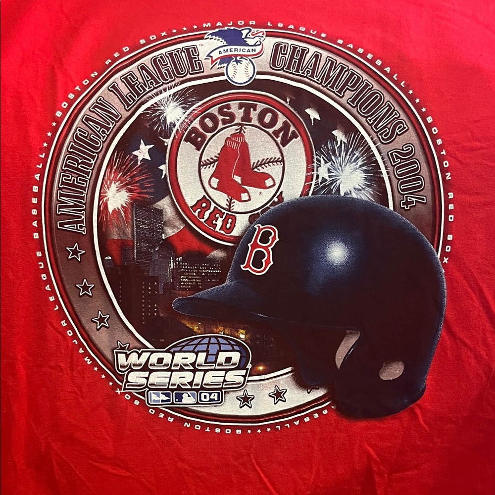 MLB Boston Red Sox 2004 American League Champions XL Shirt